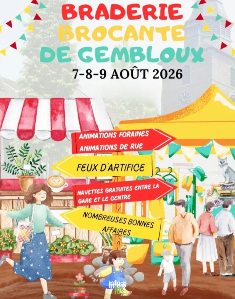 Gembloux > Brocante > Braderie de Gembloux 2026