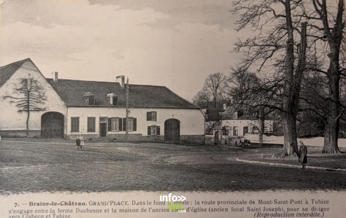 Affiche officielle Braine-le-Château à travers les cartes postales anciennes à la Maison du Bailli 2026