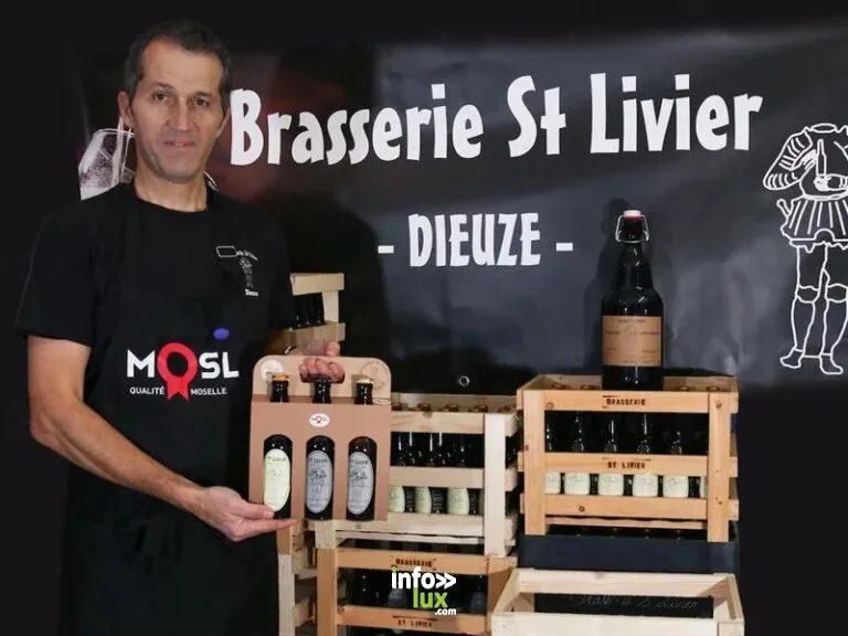 Brasserie Saint-Livier à Dieuze : cave / dégustation