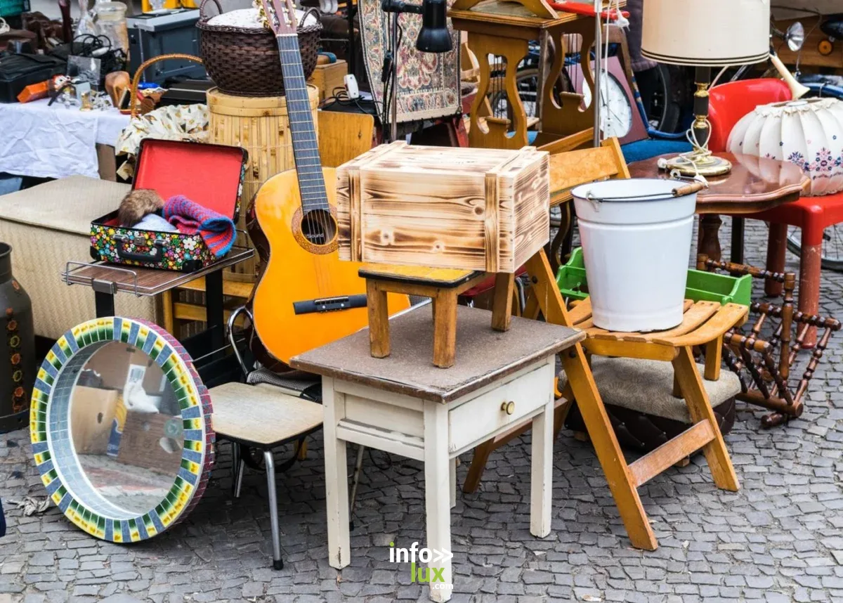 Affiche officielle Brocante à Dinant 2026