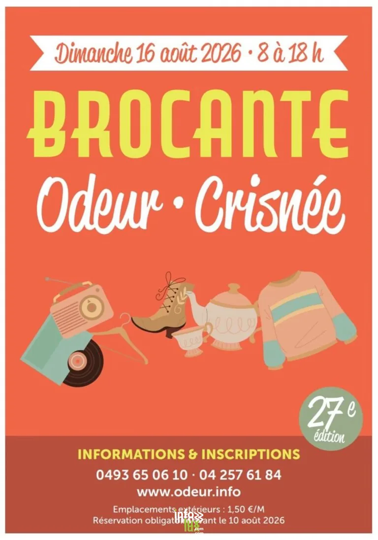 Brocante à Odeur 2026