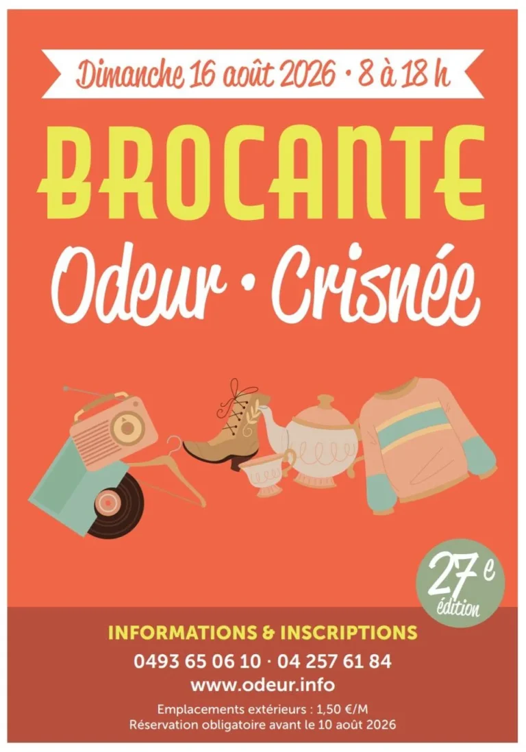 Crisnée > Brocante > Brocante à Odeur