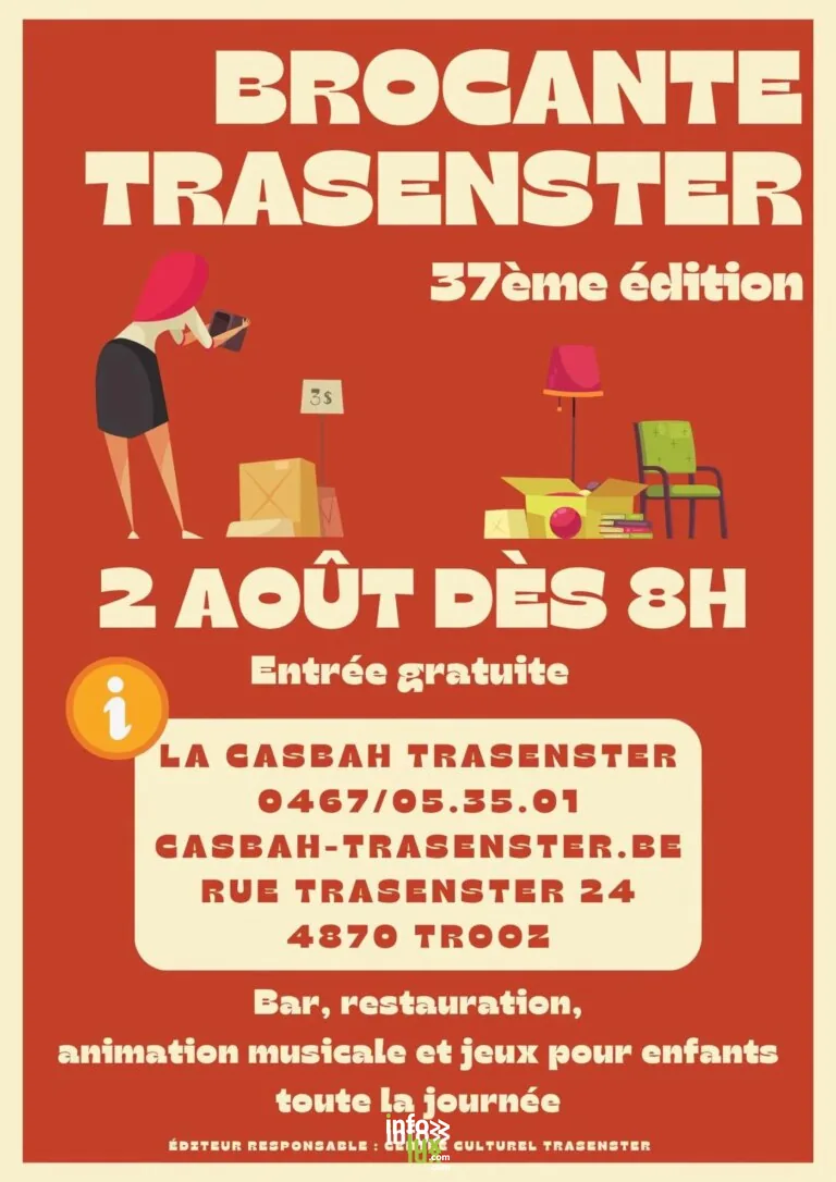Trooz > Brocante > Brocante de Trasenster 2026