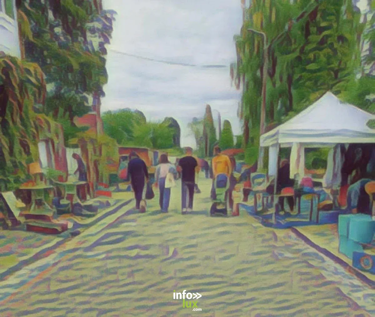 Affiche officielle Brocante du Carmel de Lens-Saint-Remy 2026