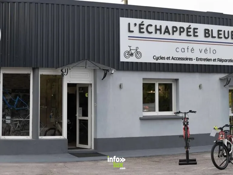 Cafe vélo l'Echappée Bleue