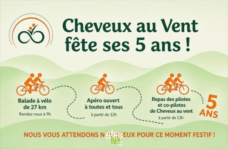 Cheveux au Vent — 5 ans ! 2026