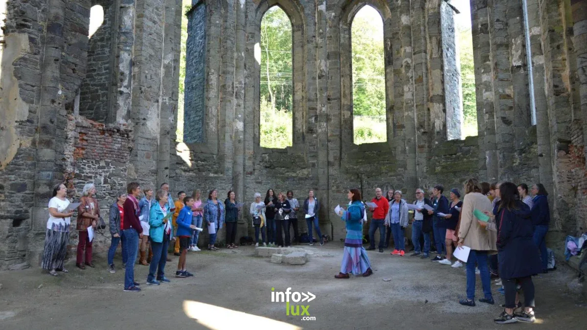 Affiche officielle Chorale éphémère à l'Abbaye de Villers 2026