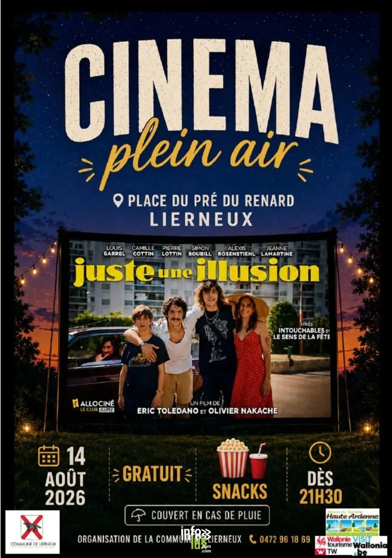 Lierneux > Conférence > Cinéma en plein air à Lierneux 2026
