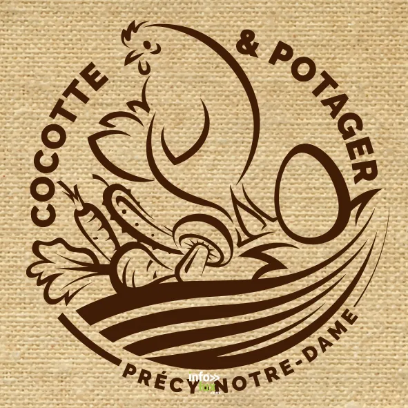 Cocotte et Potager à Précy-Notre-Dame