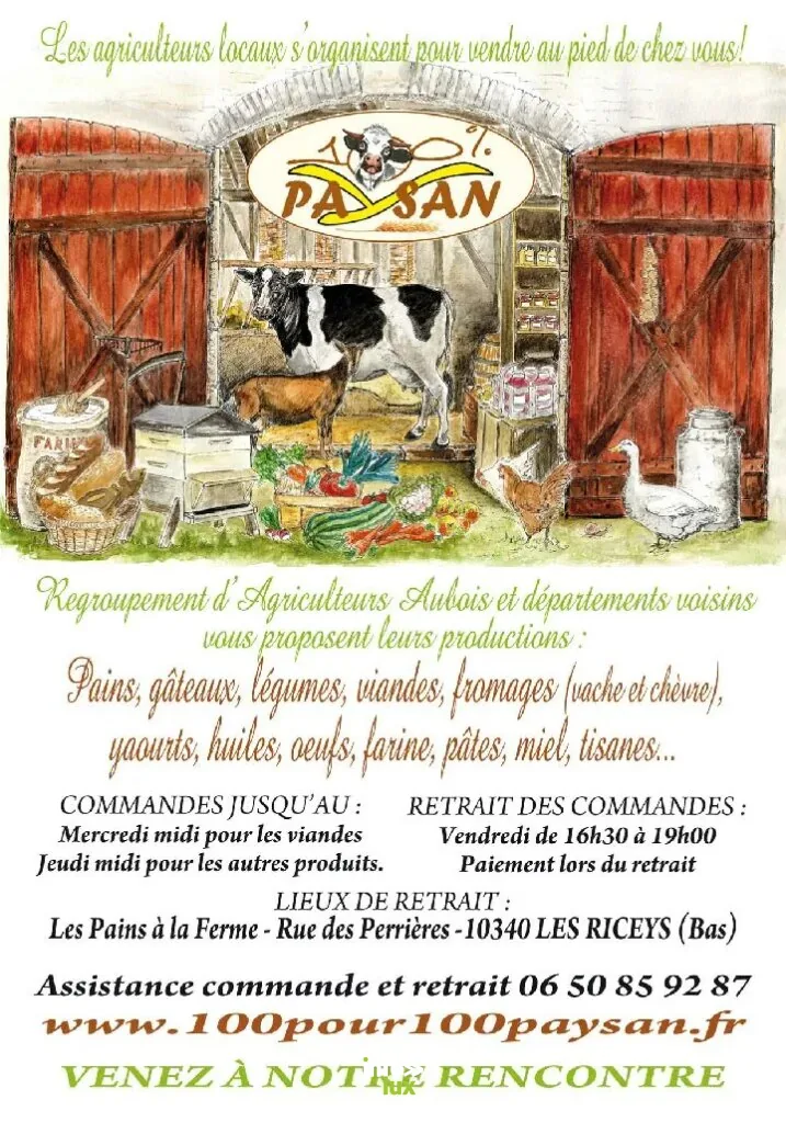 Collectif 100% Paysan à Les Riceys