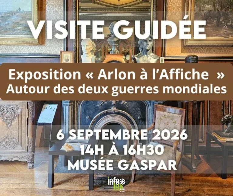 Commentaire de l'expo Arlon à l'Affiche — Autour des deux guerres mondiales 2026
