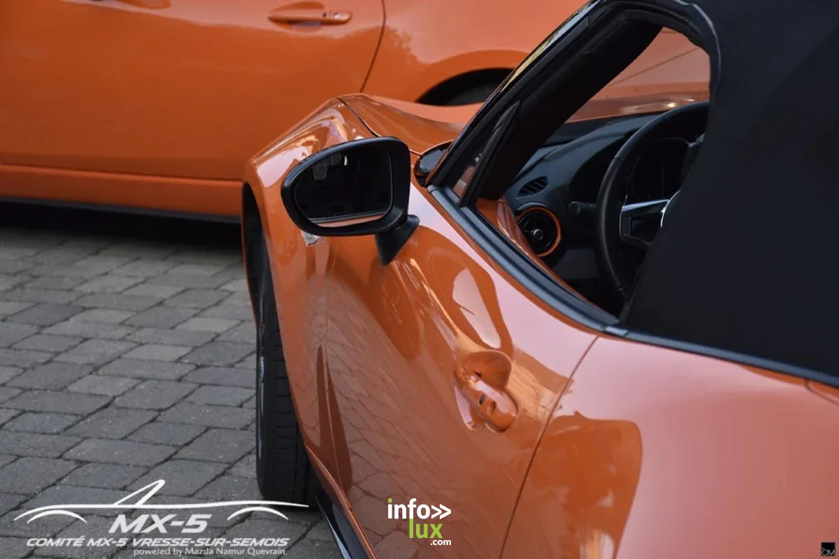 Affiche officielle Concentration et balade Mazda MX-5 2026