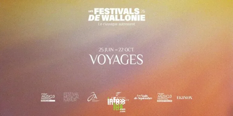 Concerts de musique classique - Festival Musiq3 en Brabant wallon 2026