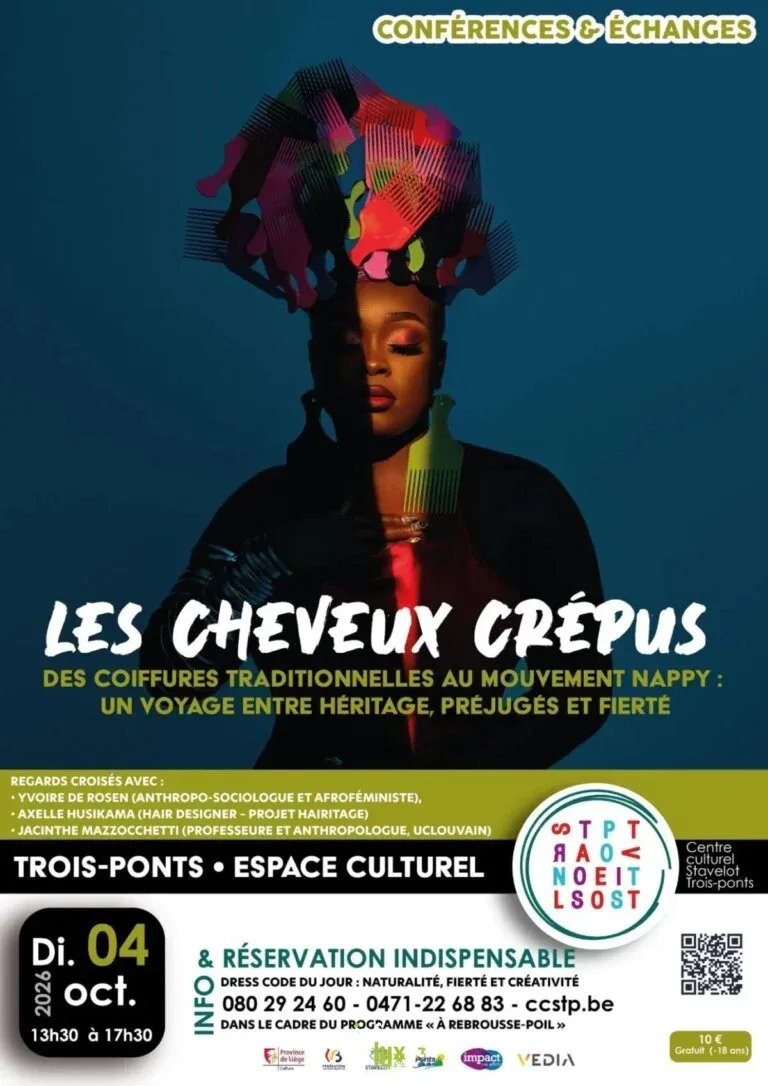 Conférence/échange Cheveux crépus 2026