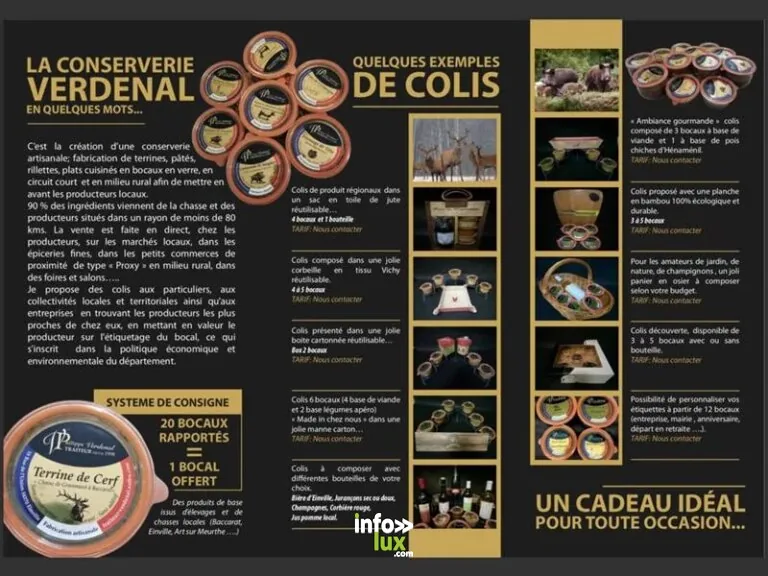 Conserverie artisanale verdenal à Einville-au-Jard : cave / dégustatio