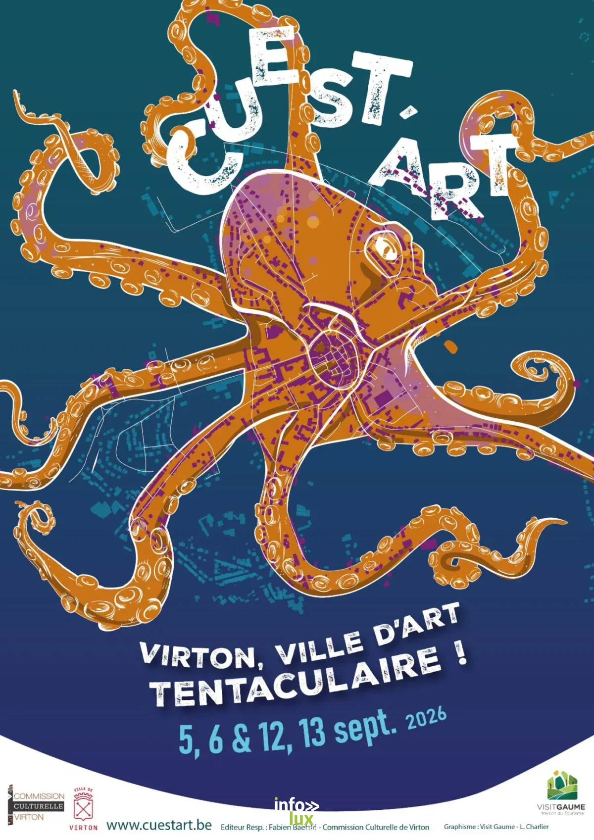Affiche officielle Cuest'Art 2026