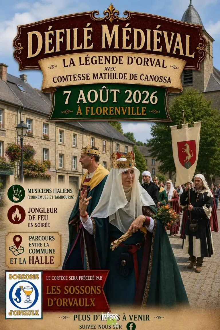 Défilé médiéval "La légende d'Orval" 2026