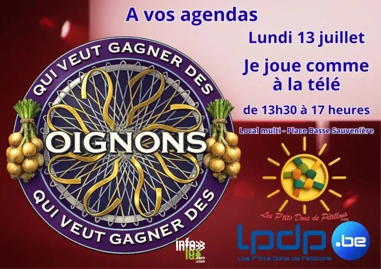 Durbuy > Après midi jeux > Qui veut gagner des oignons ?