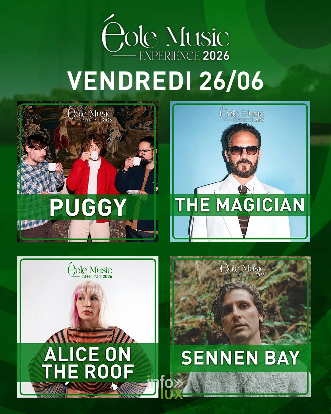 Éole Music Experience Quévy 2026
