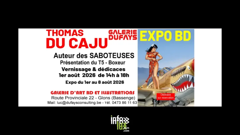 Bassenge > Exposition > Expo BD consacrée a Thomas Du Caju 2026