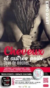 Expo d’art “cheveux & autres poils – tous de mèches” 2026 — Trois-Ponts Expo d’art “cheveux & autres poils – tous de mèches” 2026 — Trois-Ponts