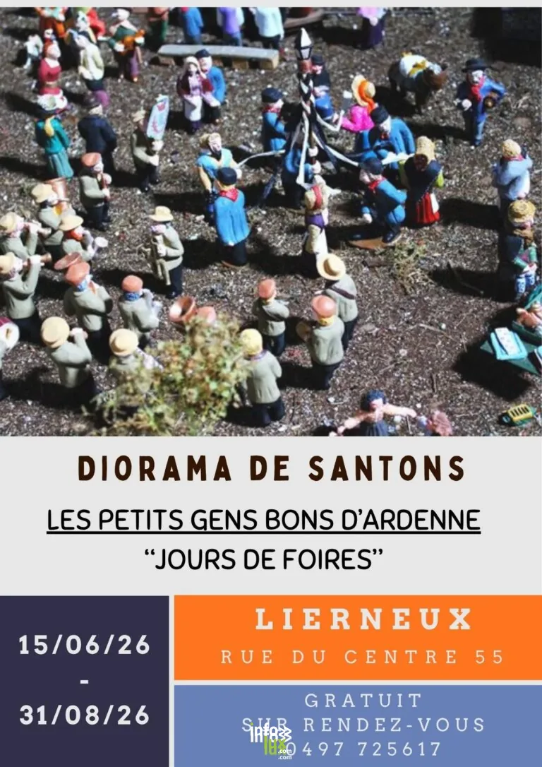 Expo de santons "Les petits gens bons d'Ardenne" 2026