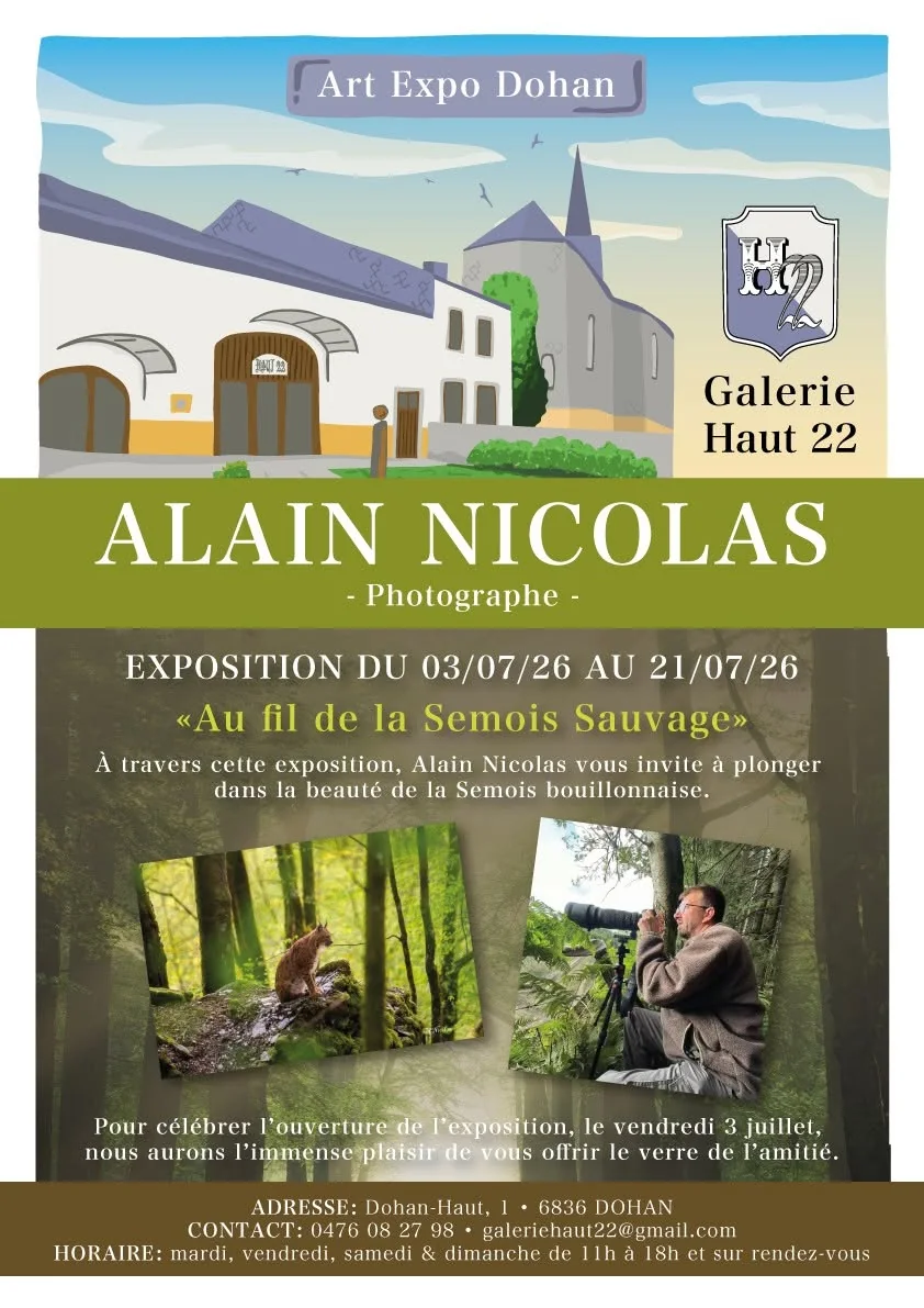 Bouillon > Exposition > Exposition ” Au Fil de la Semois “, Alain Nicolas