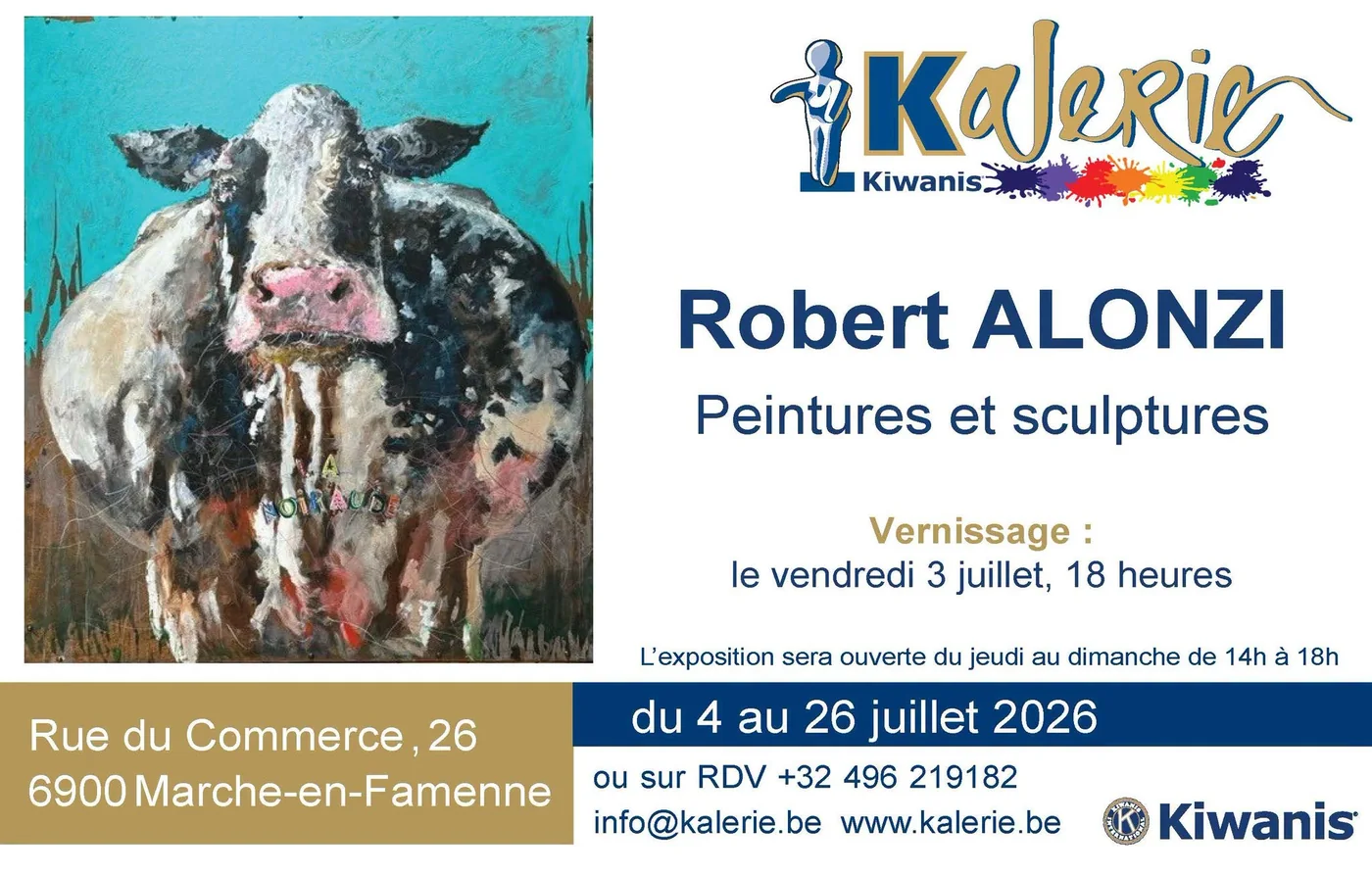 Marche-en-Famenne > Exposition > Exposition (peintures): Robert Alonzi