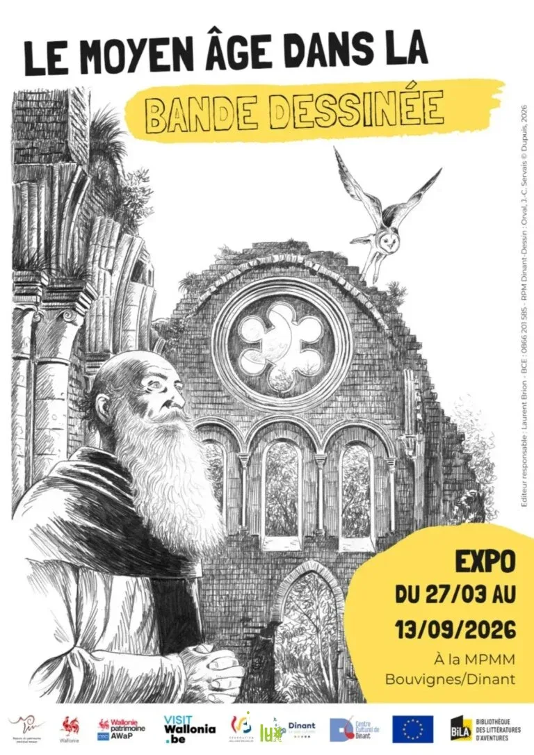 Exposition temporaire à la MPMM "Le Moyen Age dans la BD" 2026