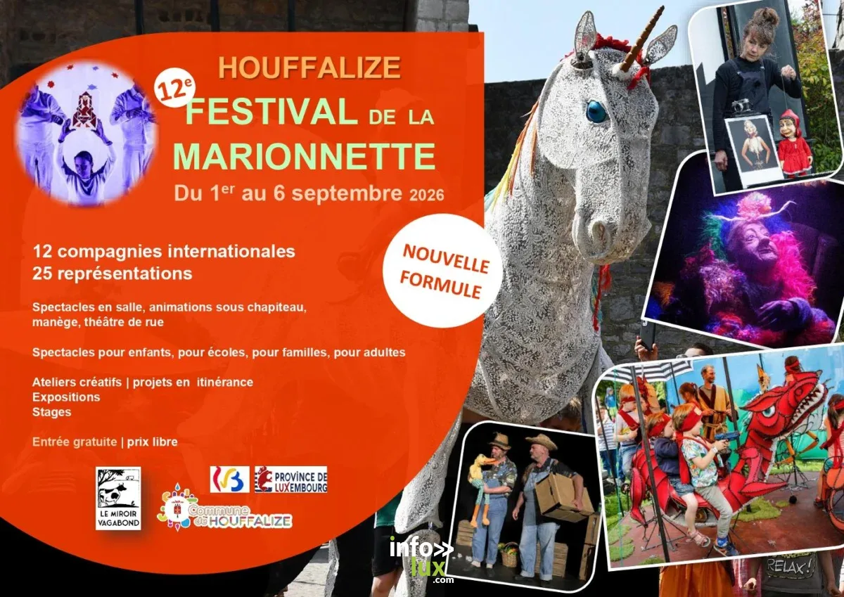 Affiche officielle Festival de la Marionnette 2026