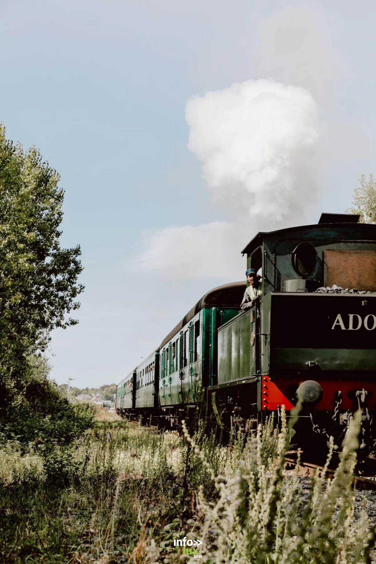 Affiche officielle Festival du train à vapeur 2026
