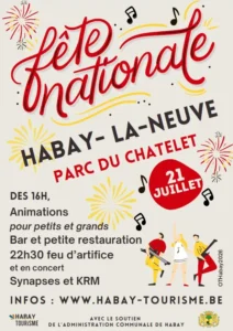 Festivités fête nationale à Habay (Fête Nationale du 21 juillet)
