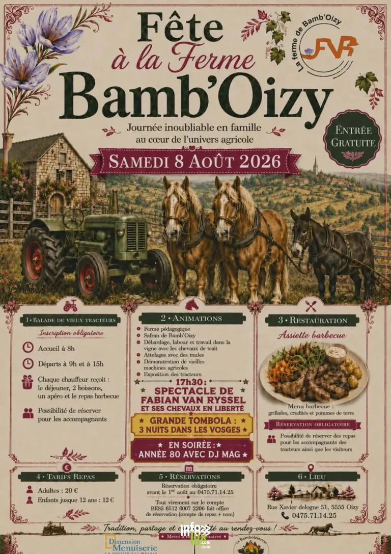 Bièvre > Fête > Fête à la ferme de Bamb’Oizy 2026