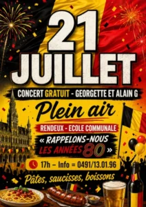 Fête Nationale en musique à Rendeux (Fête Nationale du 21 juillet)