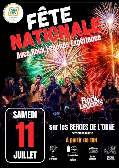 Fête nationale à Homécourt le 11 juillet 2026