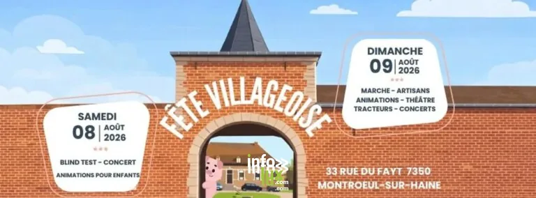 Hensies > Fête > Fête villageoise – Montroeul-sur-Haine 2026