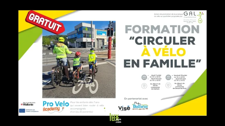 Herve > Balade > Formation “Circuler à vélo en famille” 2026