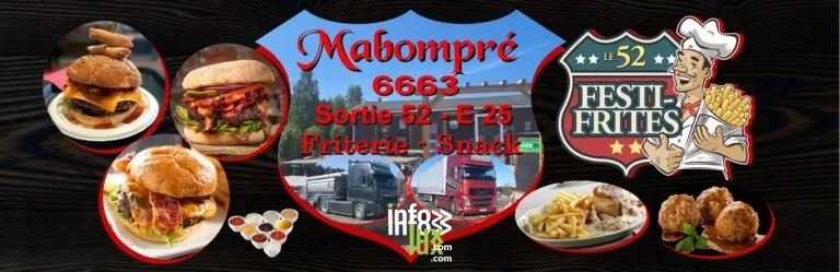 Festi Frites le 52, friterie à Houffalize