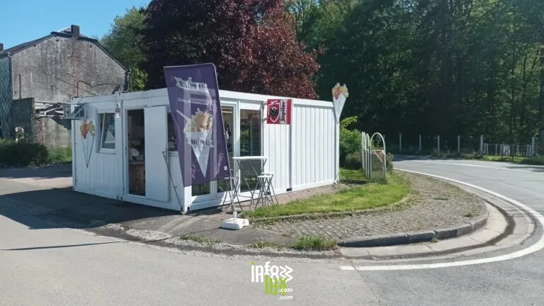 Friterie Gedinnoise à Gedinne : le cornet du quai de la gare
