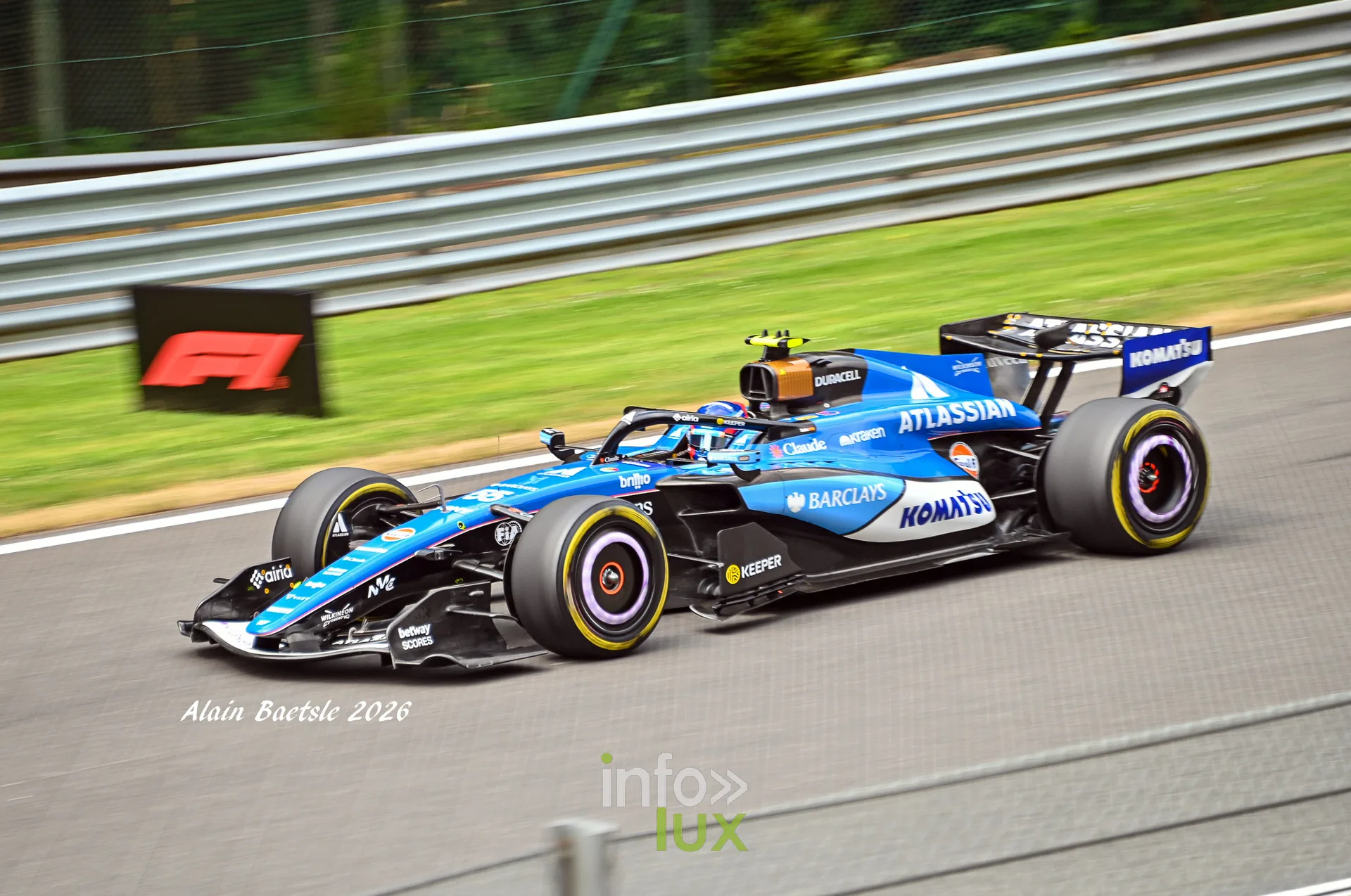 Grand Prix de Belgique de Formule 1 2026 a Spa-Francorchamps, photo Alain Baetsle