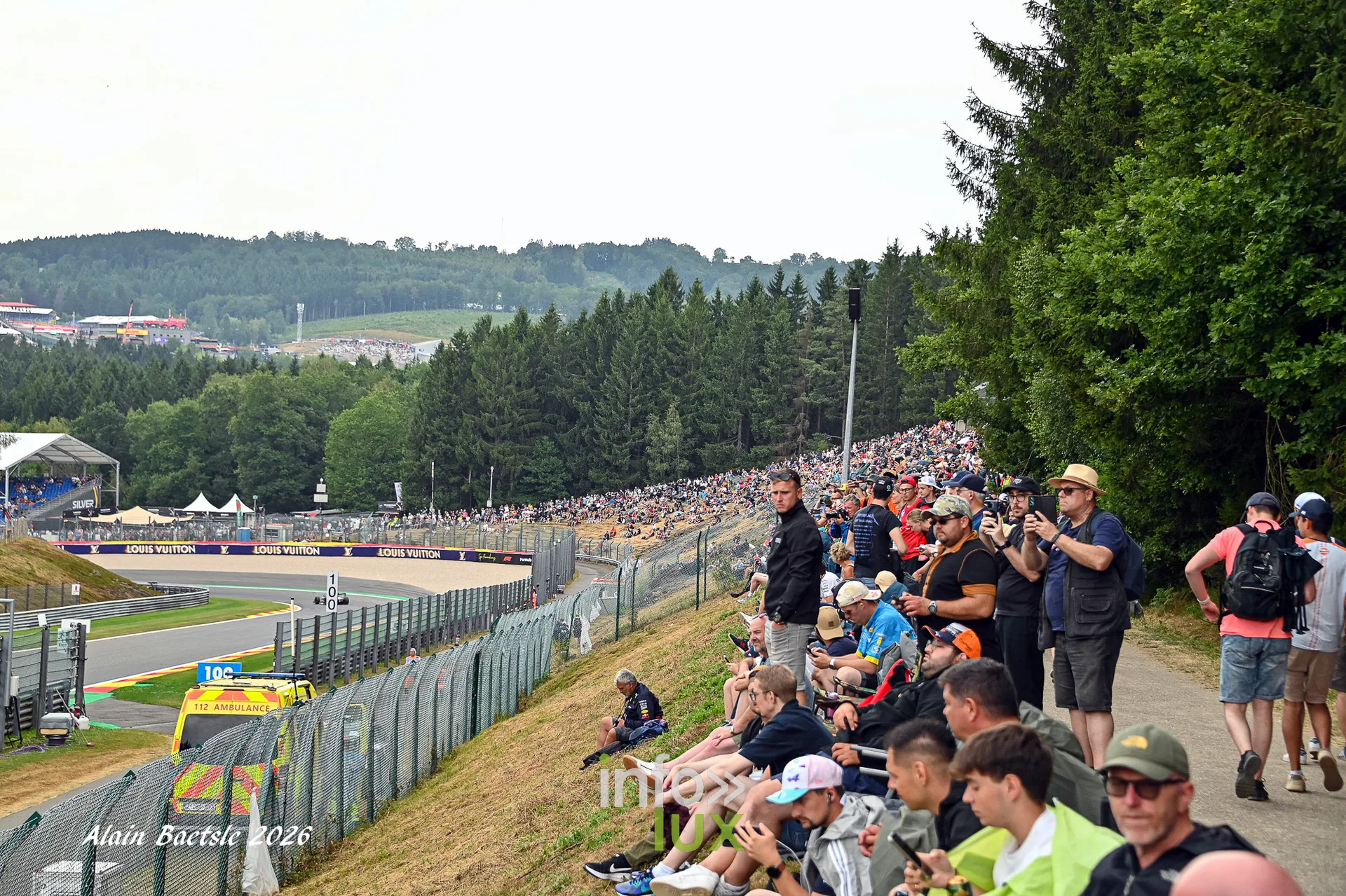 Grand Prix de Belgique de Formule 1 2026 a Spa-Francorchamps, photo Alain Baetsle