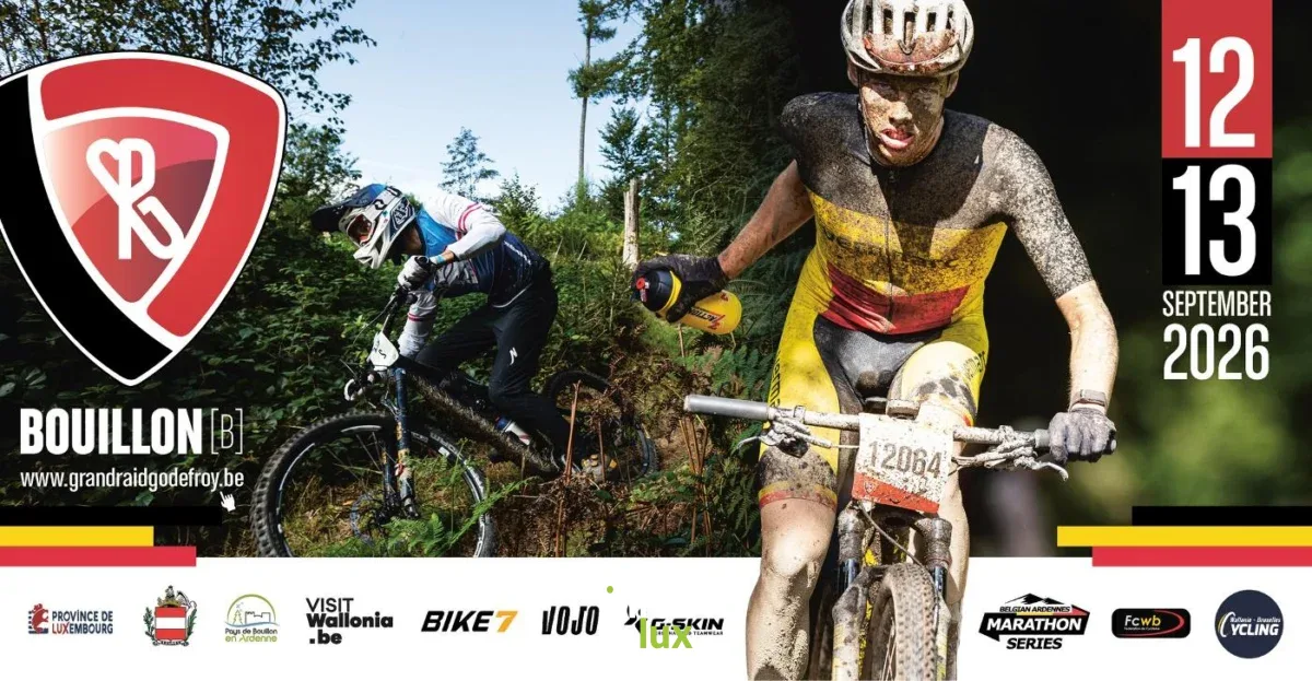 Affiche officielle Grand Raid VTT Godefroy 2026