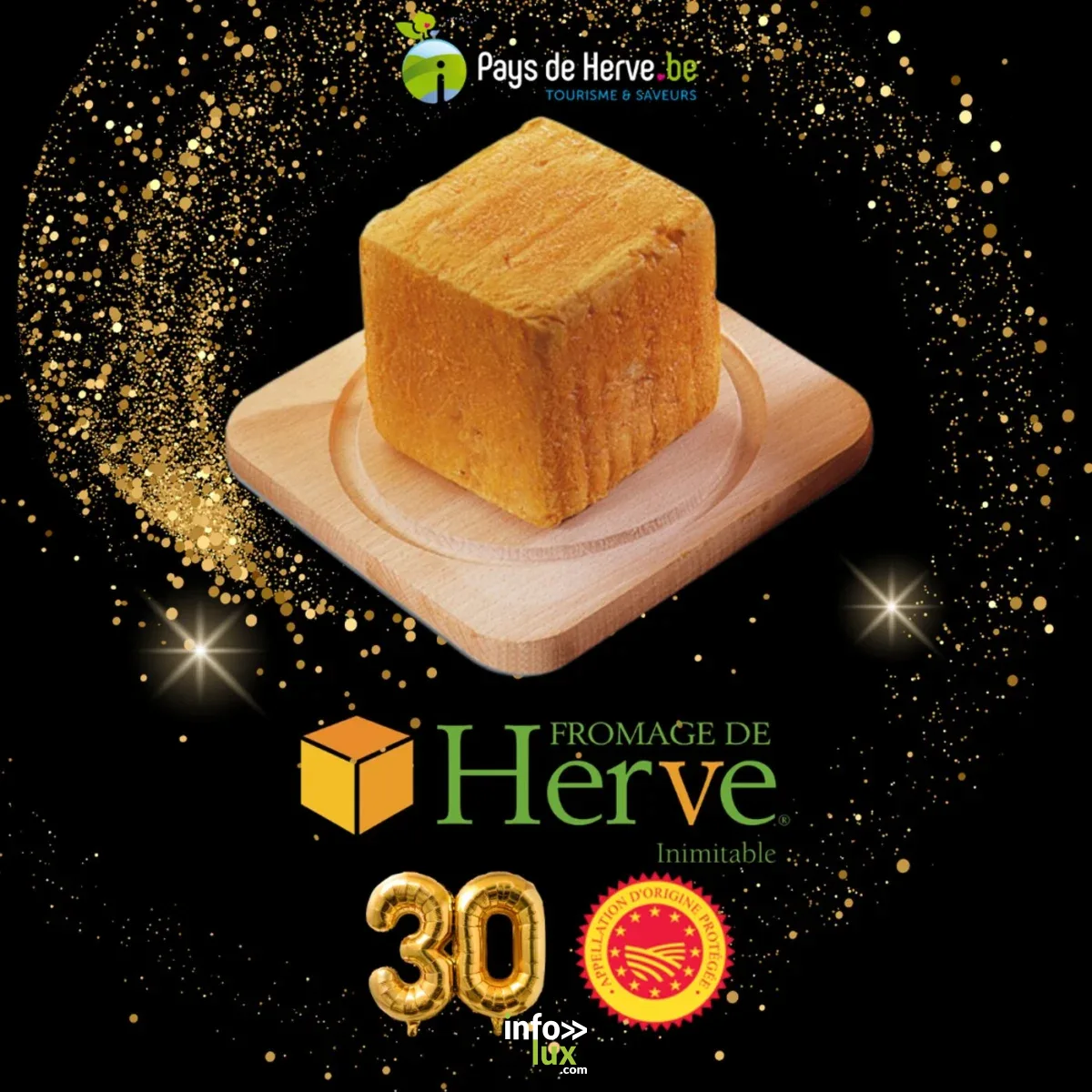 Affiche officielle Herve, Capitale du Fromage 2026