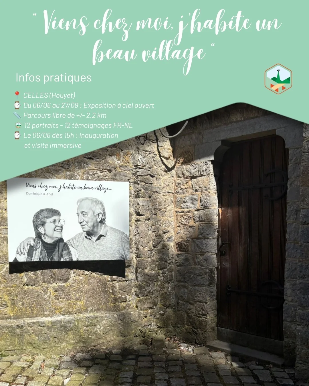 Exposition: Viens chez moi, j'habite un beau village à Houyet (Fête Nationale du 21 juillet)