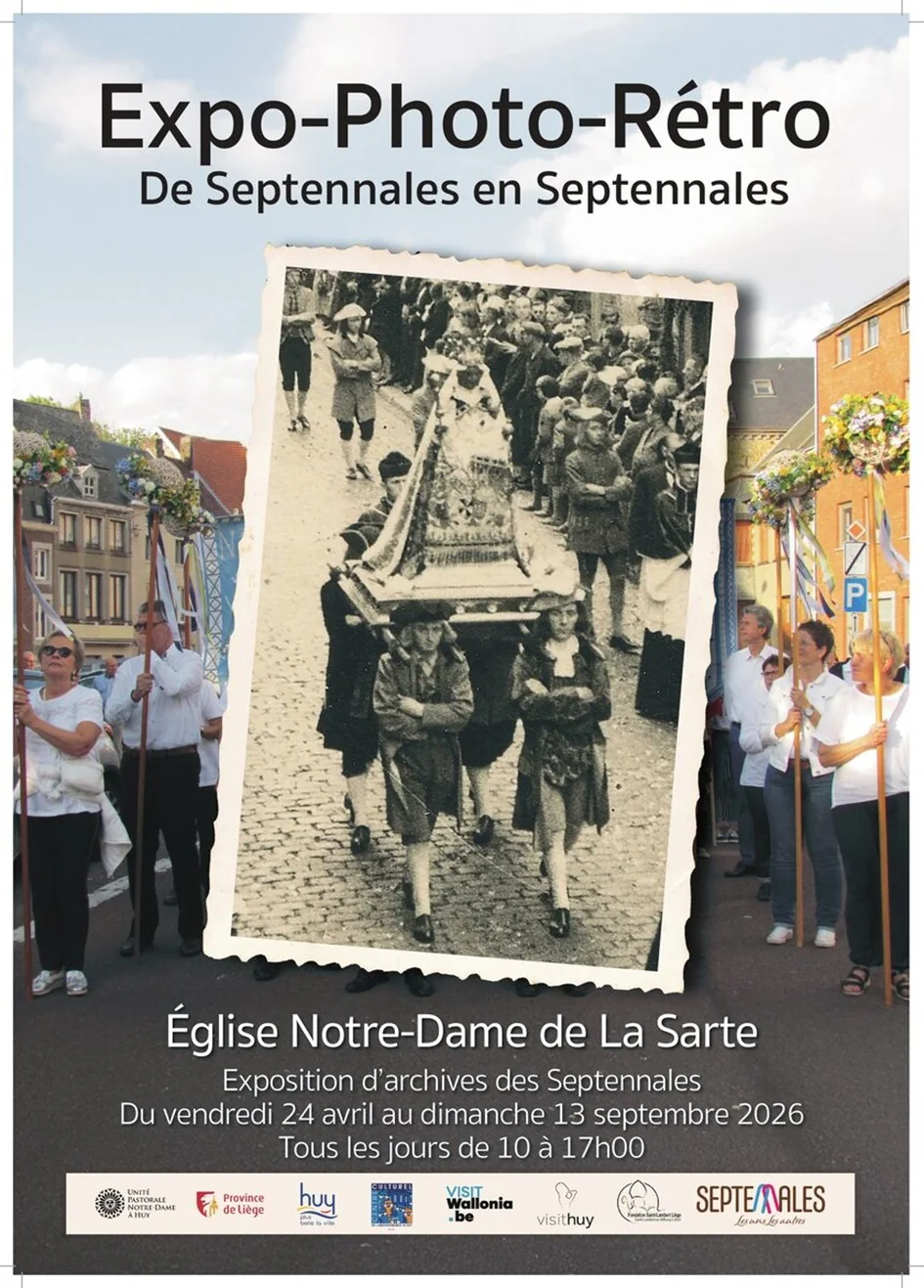 Expo-photo-rétro à Huy (Fête Nationale du 21 juillet)
