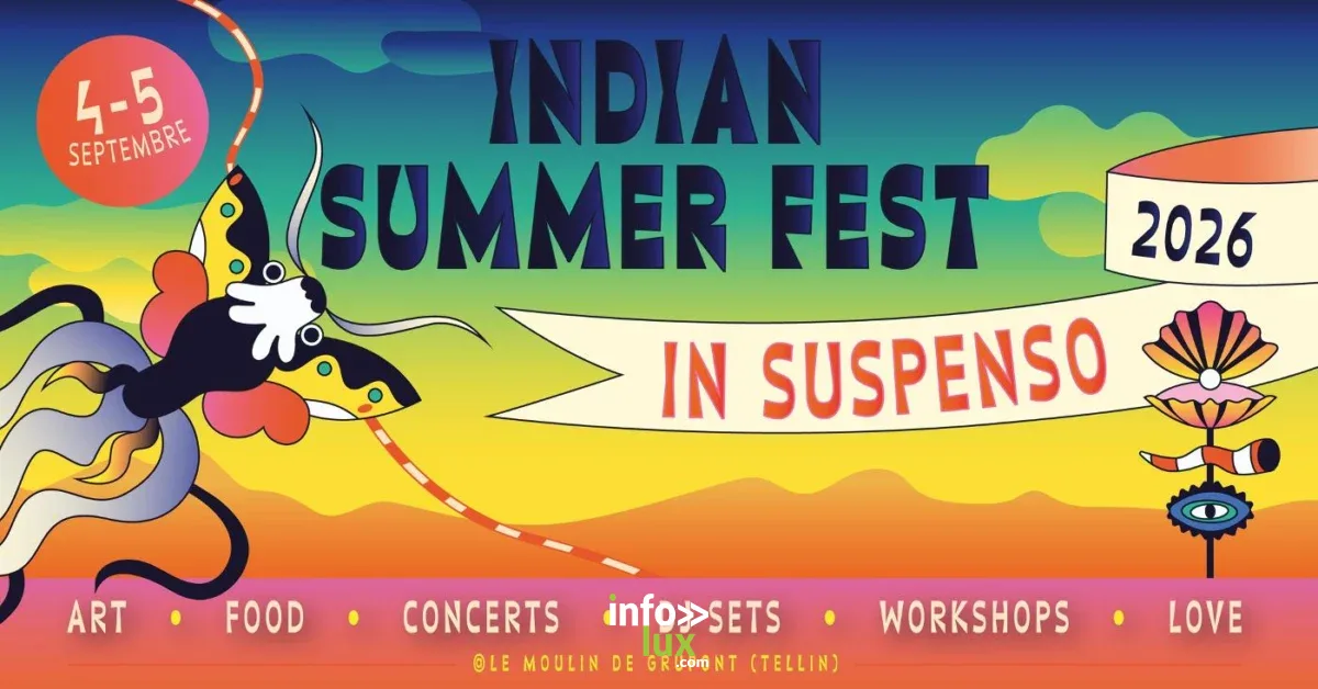 Affiche officielle Indian Summer Fest 2026