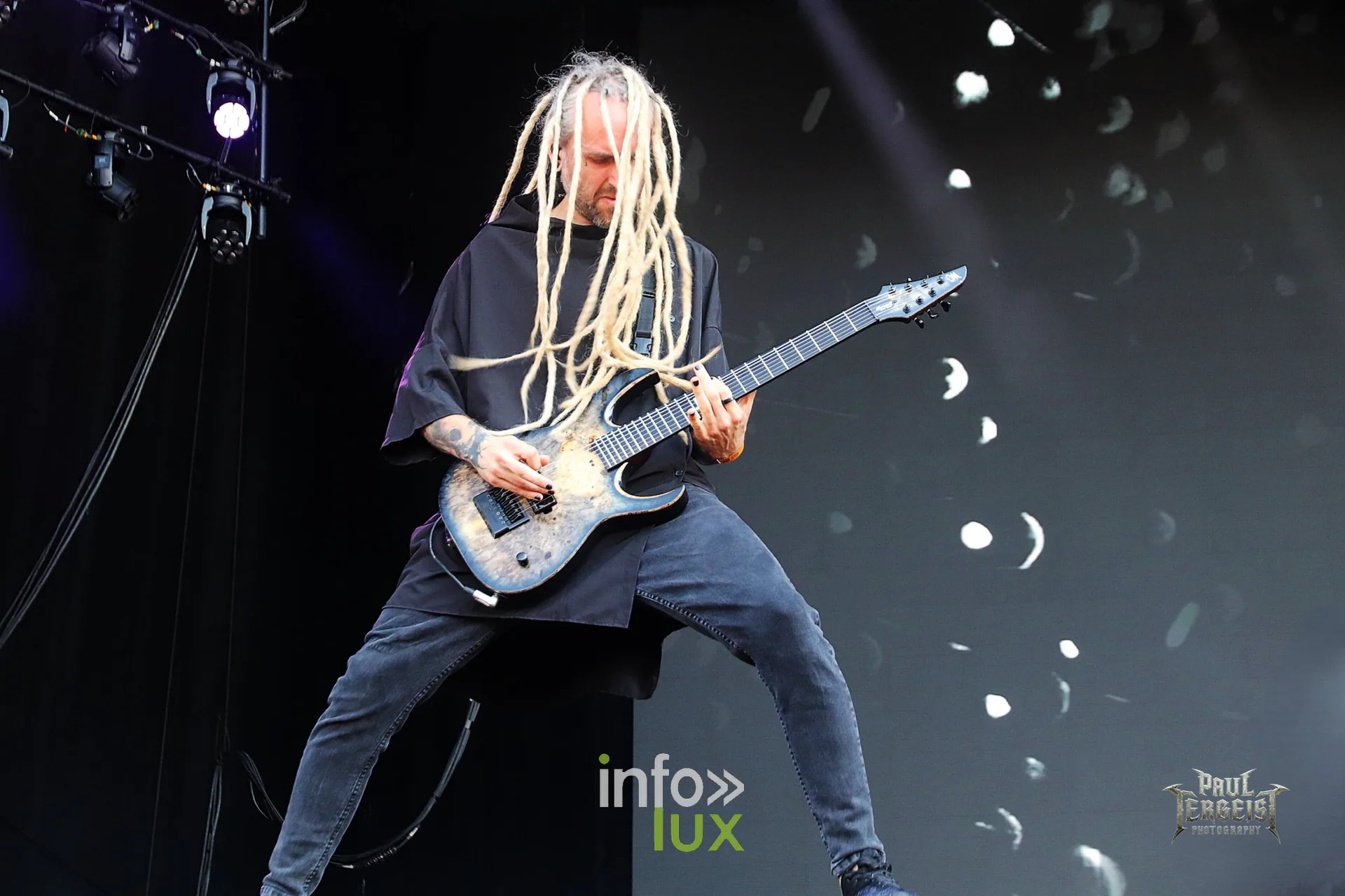 Infected Rain en concert au Graspop Metal Meeting 2026, Lena Scissorhands, photo Paul Tergeist
