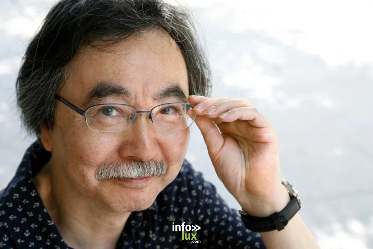 Affiche officielle Jirō Taniguchi. Portrait lointain à la Fondation Folon 2026
