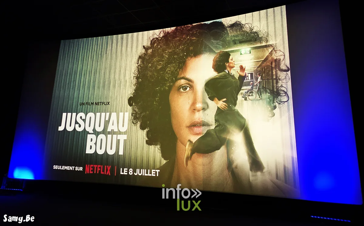 Avant-première du film « Jusqu'au bout » de Nawell Madani au Ciné Wellington, à Waterloo