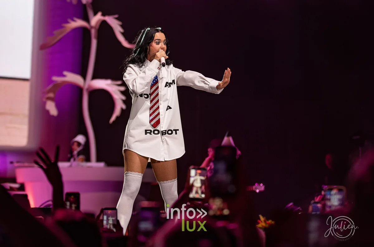 Katy Perry en concert au Nancy Open Air 2026, au Zénith de Nancy